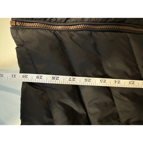 Marc New York Black Puffer Jacket with Faux Fur Detachable Hood, Size L - Picture 12 of 12